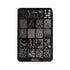 Stampart Metallic Plate NL01 - Nail Art Kits & Accessories - noliashop.com 1