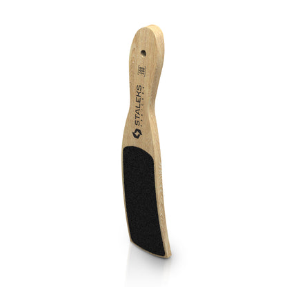 Beauty &amp; Care Wooden Foot File 10 Type 2, Grit 100/180