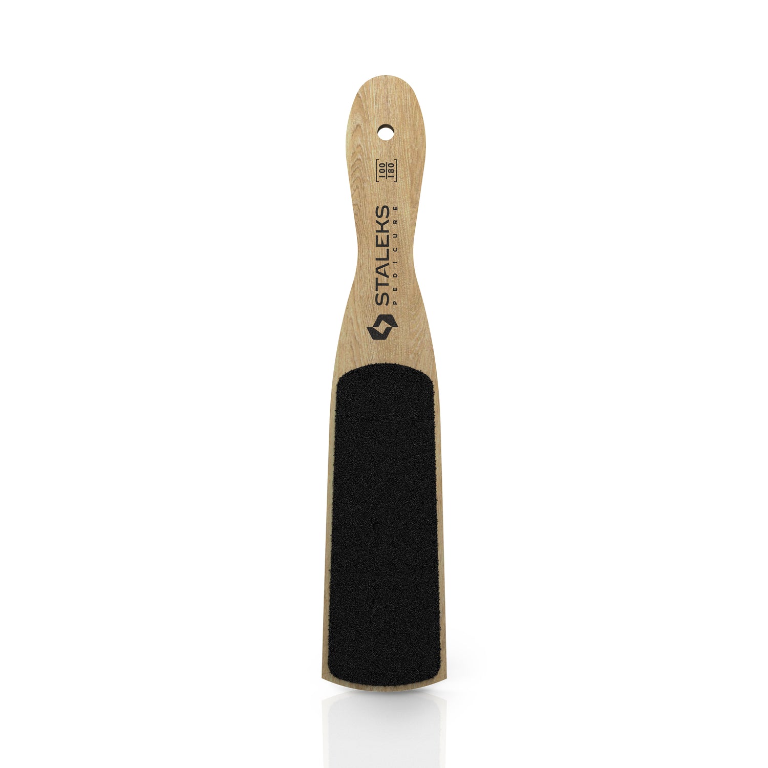 Beauty &amp; Care Wooden Foot File 10 Type 2, Grit 100/180