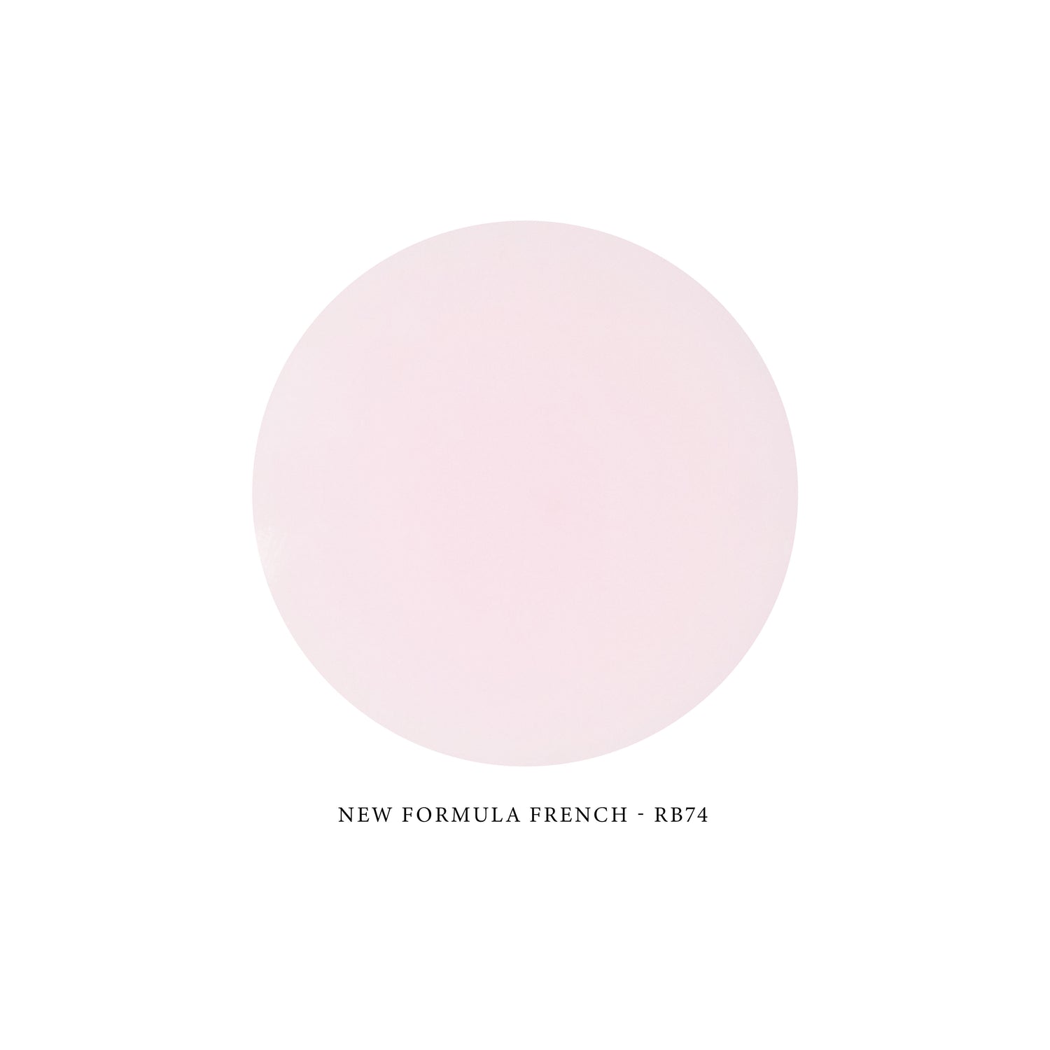 NEW FORMULA French Rubber Base RB74 - PALE PINK