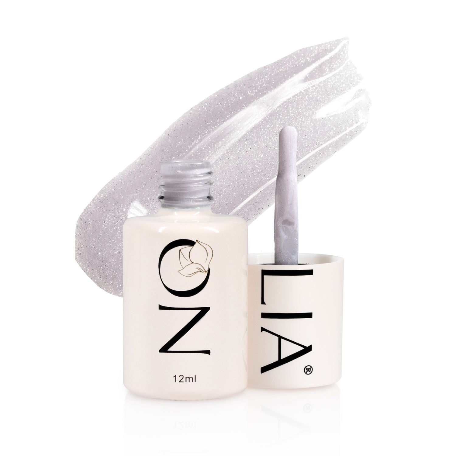 Nolia Cat-Eye Rubber Base – Crystal Latte