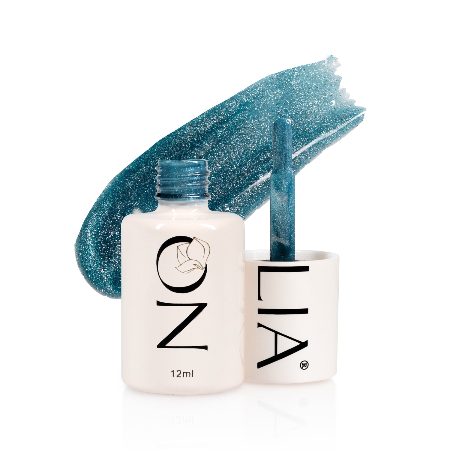Nolia Cat-Eye Rubber Base – Crystal Midnight