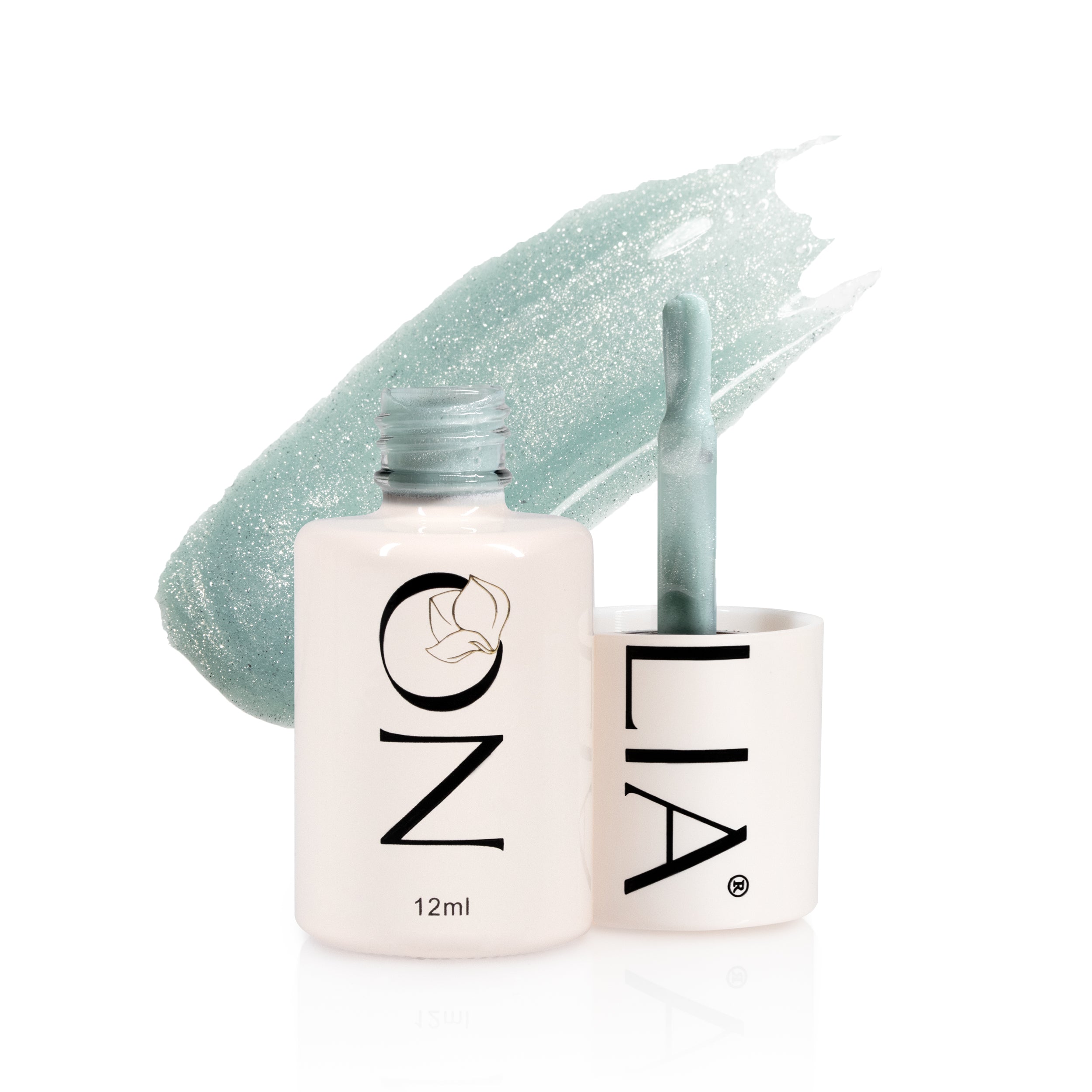 Nolia Cat-Eye Rubber Base – Crystal Mint