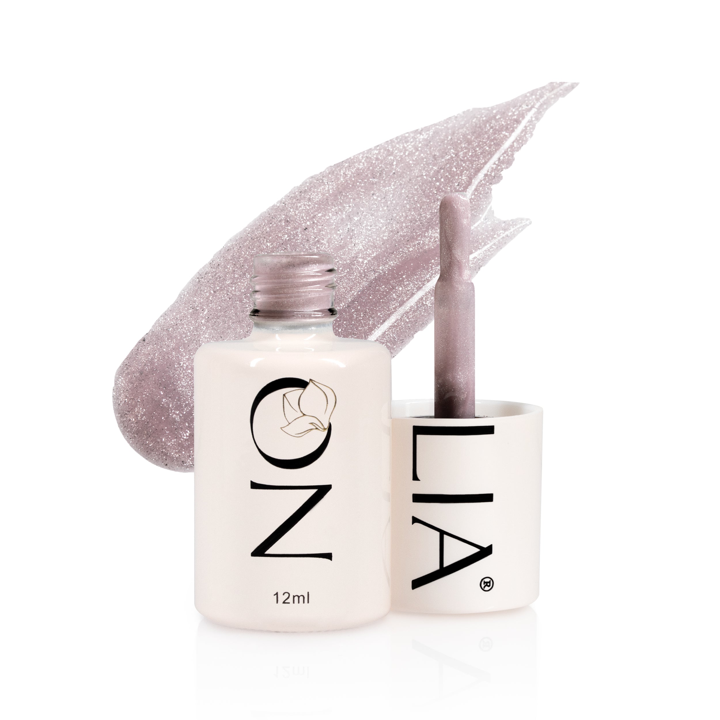Nolia Cat-Eye Rubber Base – Crystal Rose