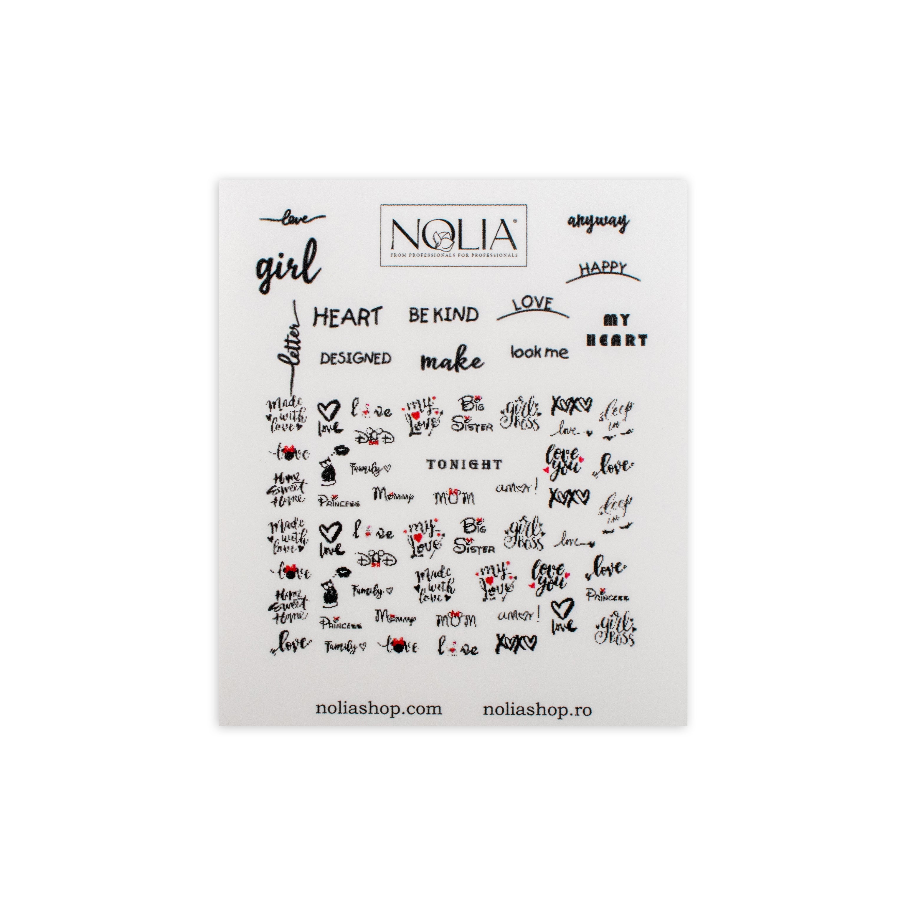 Sticker Nailart - ST055 - Nail Art Kits &amp; Accessories - noliashop.com 1