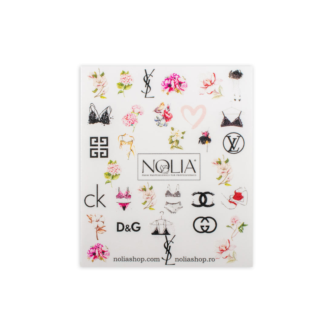 Sticker Nailart - ST222 - Nail Art Kits &amp; Accessories - noliashop.com 1