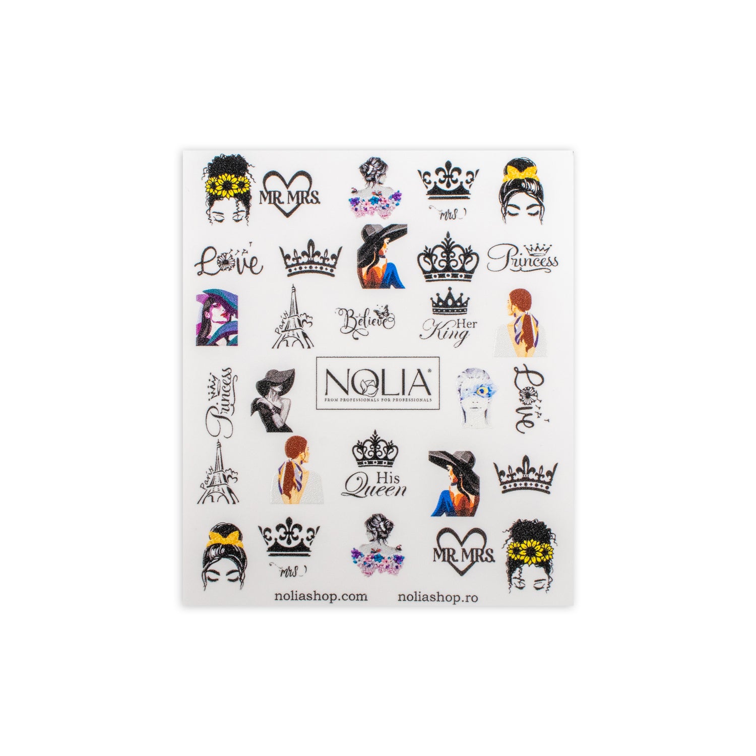 Sticker Nailart - ST233 - Nail Art Kits &amp; Accessories - noliashop.com 1