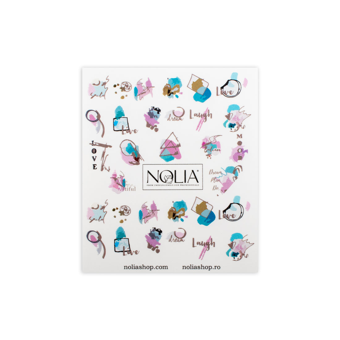 Sticker Nailart - ST244 - Nail Art Kits &amp; Accessories - noliashop.com 1