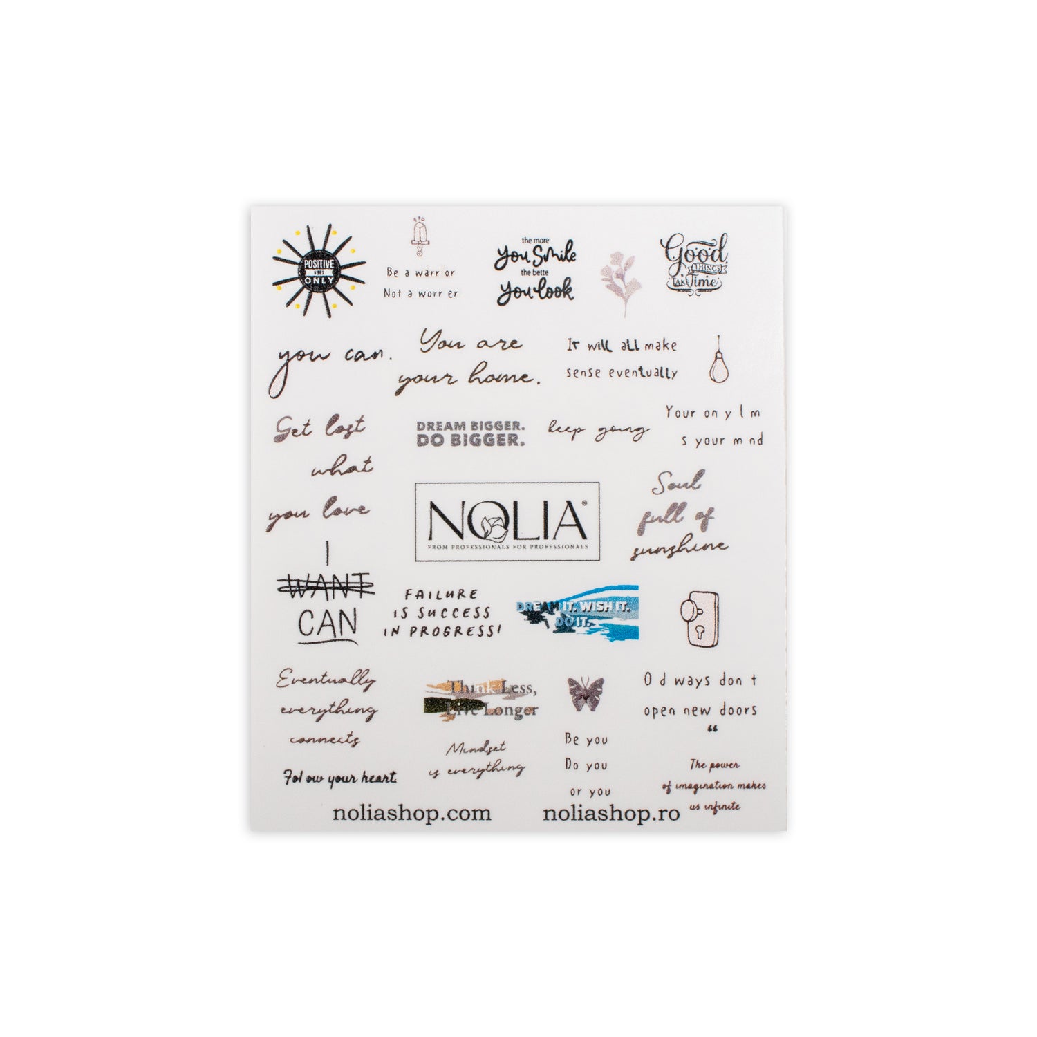 Sticker Nailart - ST258 - Nail Art Kits &amp; Accessories - noliashop.com 1