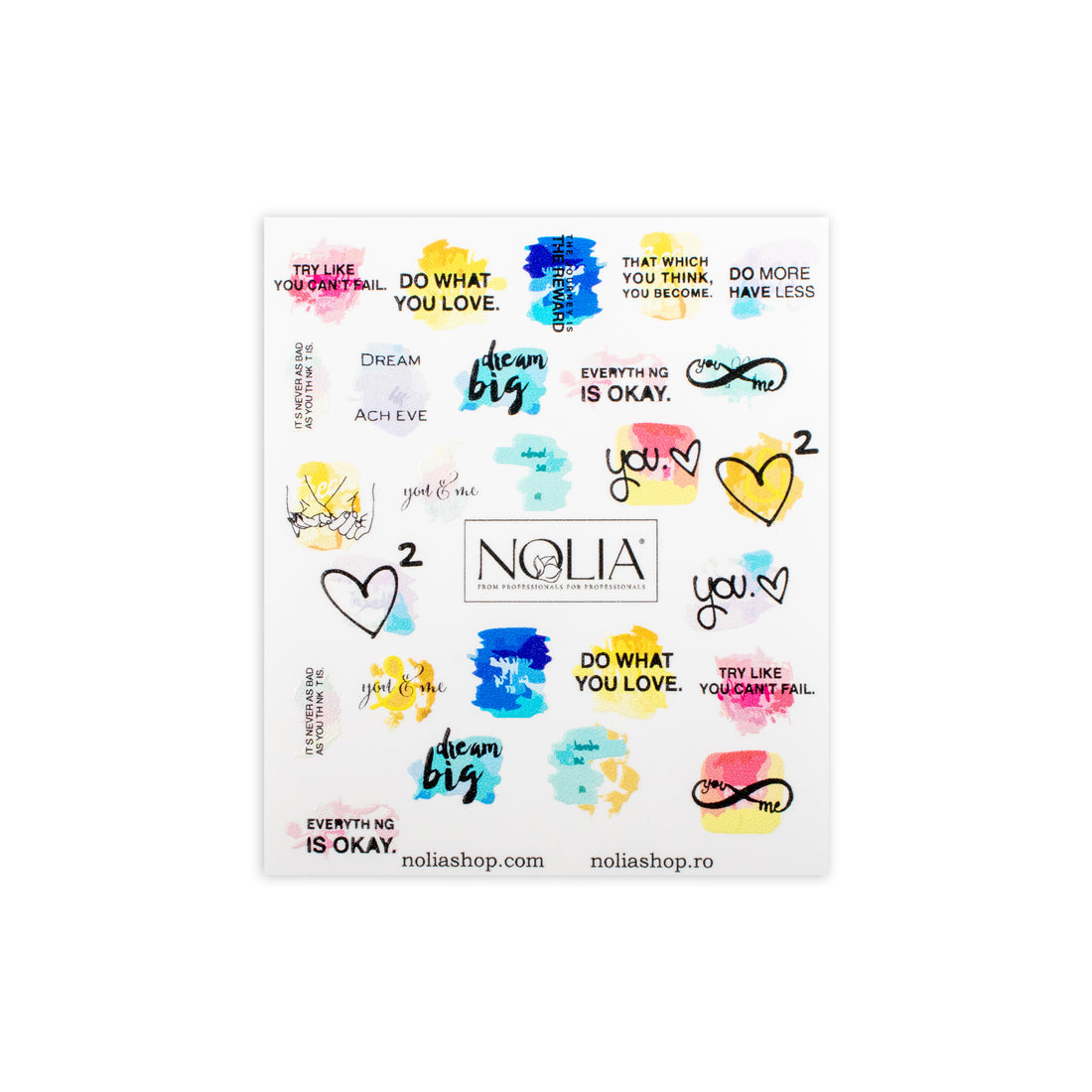 Sticker Nailart - ST260 - Nail Art Kits &amp; Accessories - noliashop.com 1