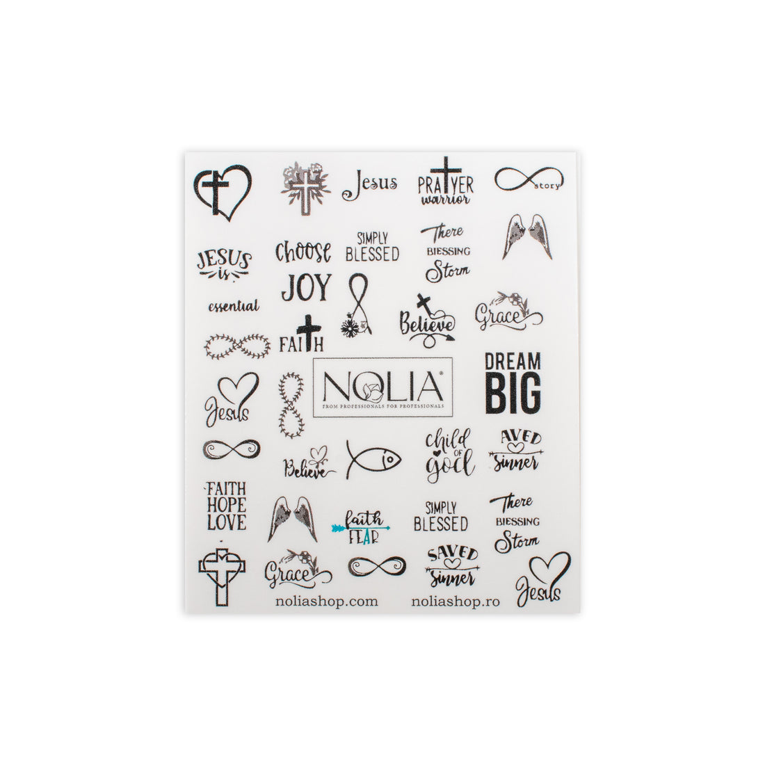 Sticker Nailart - ST271 - Nail Art Kits &amp; Accessories - noliashop.com 1