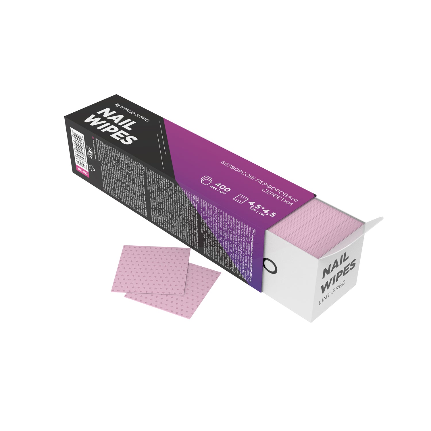 STALEKS EXPERT Lint-Free Perforated Wipes (400 pcs)