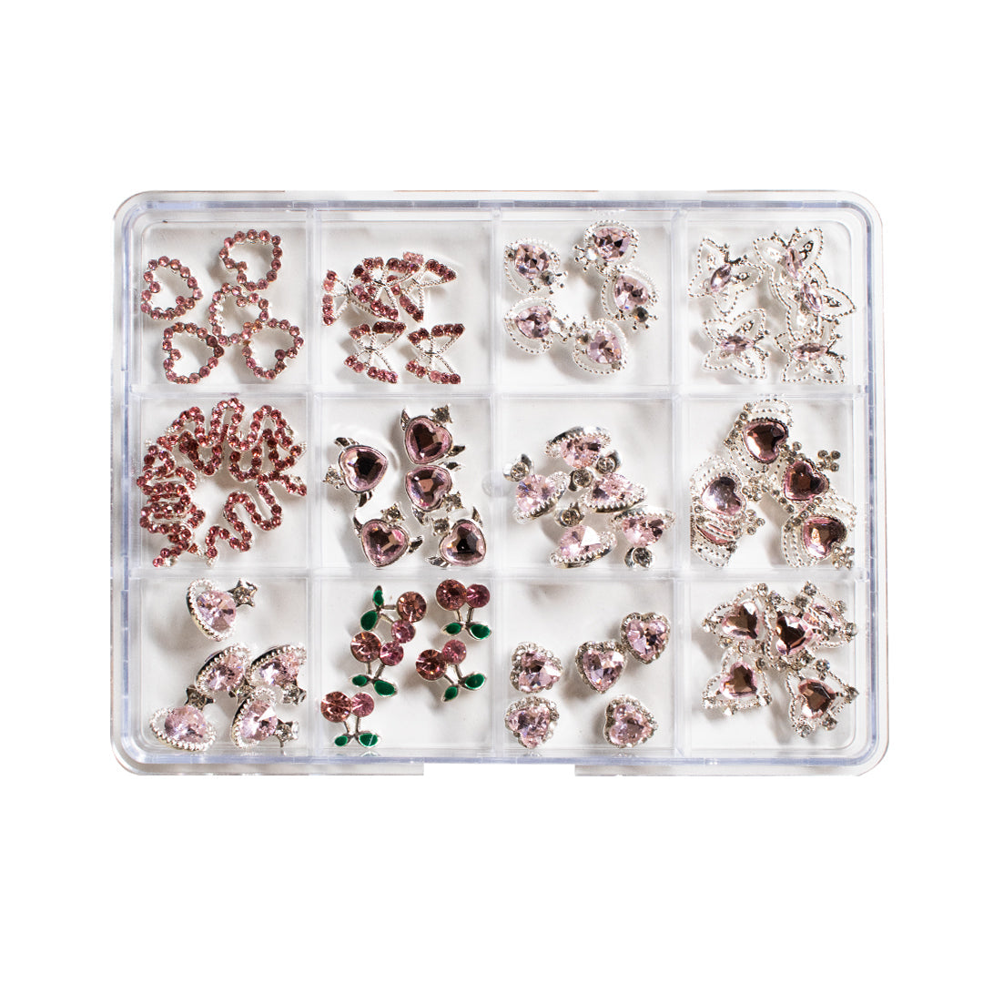 Nolia Girly Mix Nail Art Decoration Set