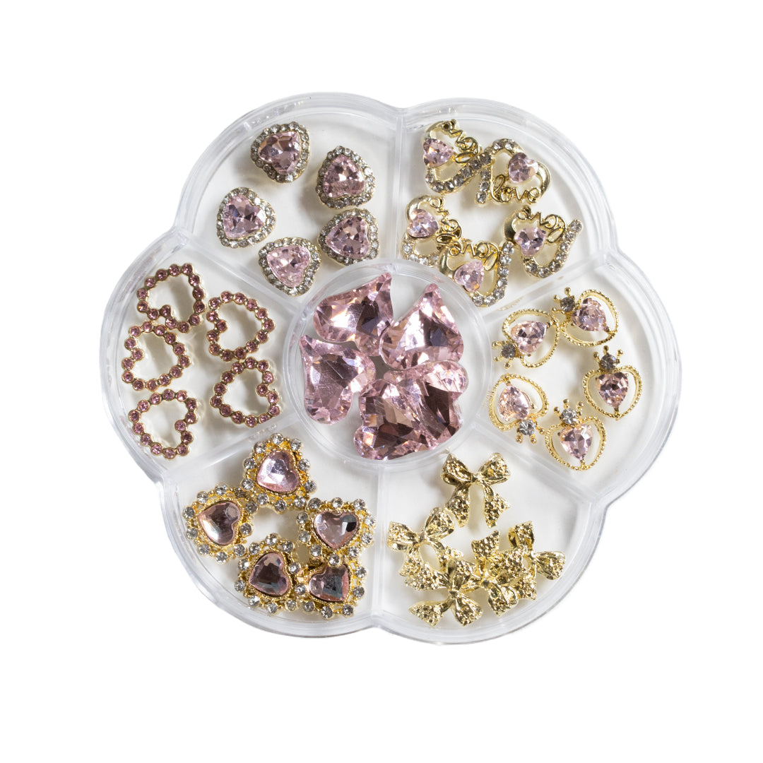 Nolia Royal Hearts Nail Art Decoration Set