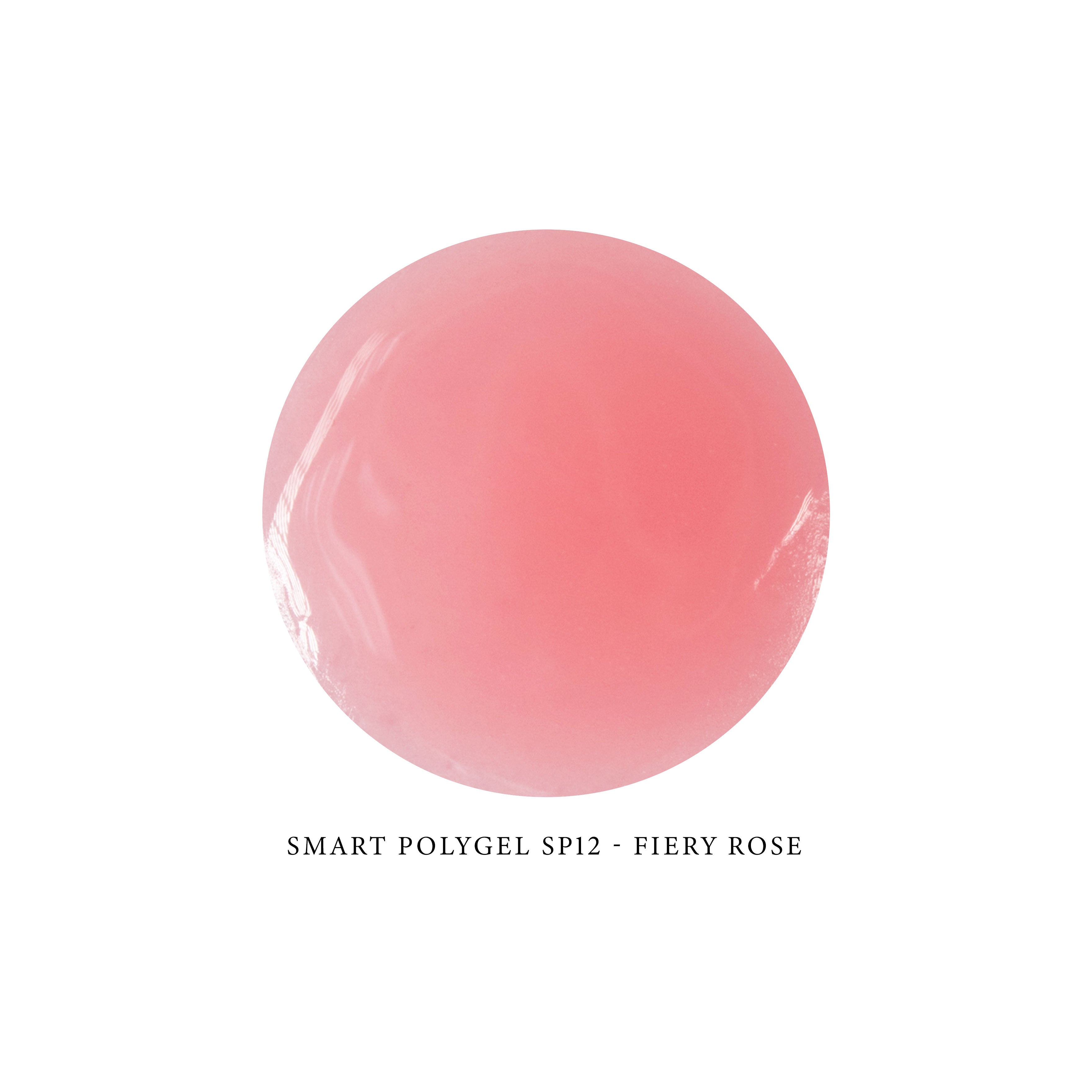 Smart Polygel SP12 - FIERY ROSE 15/50ml