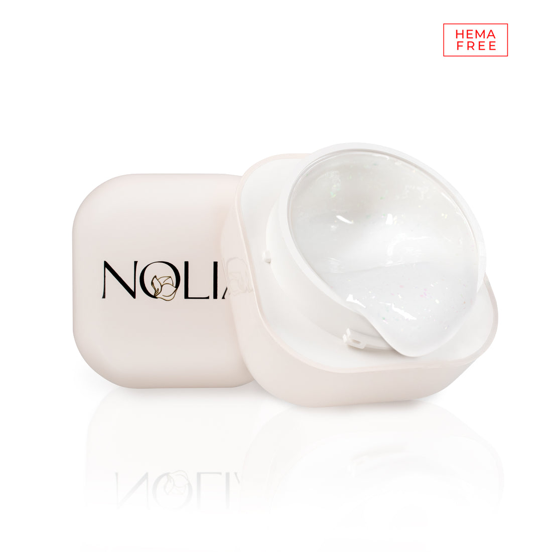 SparkleSculpt Gel - ELEGANCE WHITE - HEMA FREE