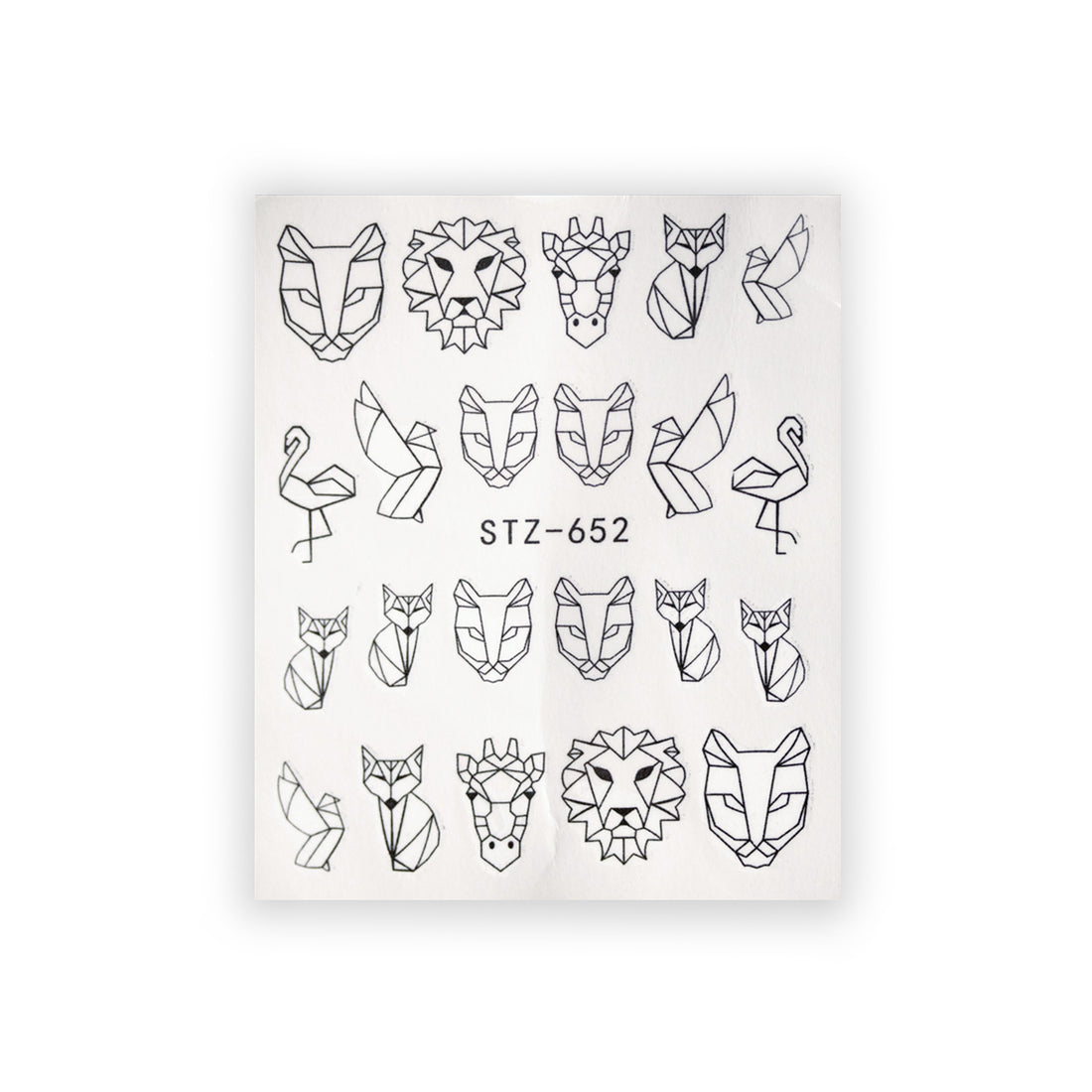 Sticker Nailart - STZ-652