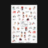 Sticker Nailart - SLD010 - Nail Art Kits & Accessories - noliashop.com 1