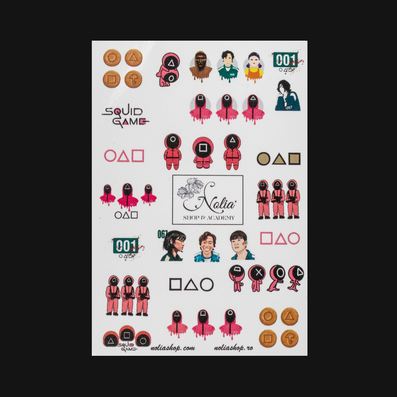 Sticker Nailart - SLD021 - Nail Art Kits &amp; Accessories - noliashop.com 1